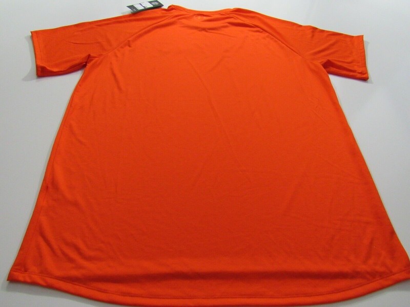 Under Armour Heat Gear Loose Polyester Shirt Orange Various Sizes New gallery
