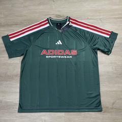 Adidas Sportswear Tiro Tshirt Green Oxide Red White KB9382 Mens Size Large NWT