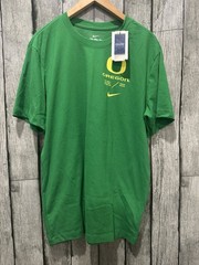 NWT Nike Oregon Ducks Dri-FIT Mens Large Green Short Sleeve Performance T-Shirt