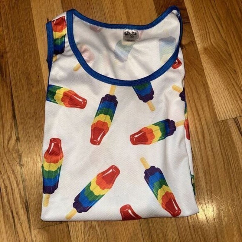 Uzzi Tank Top Size Small Ice Popsicle Tank Top gallery