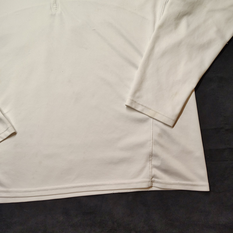 Champion Duo Dry 1/4 Zip Pullover Men's XL White Dri-FIT Golf Athletic gallery