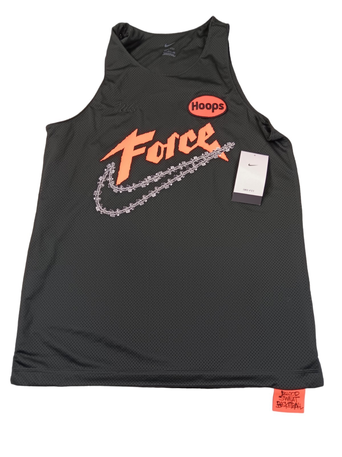 Nike Force Dri-Fit Basketball Jersey Mens Sz S DH6755-352 $110 gallery
