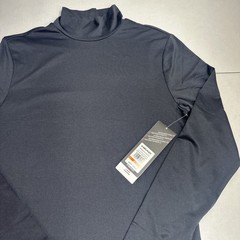 Head Pullover Athletic Shirt Activewear Base Layer Mock Neck Men’s M Slim NWT