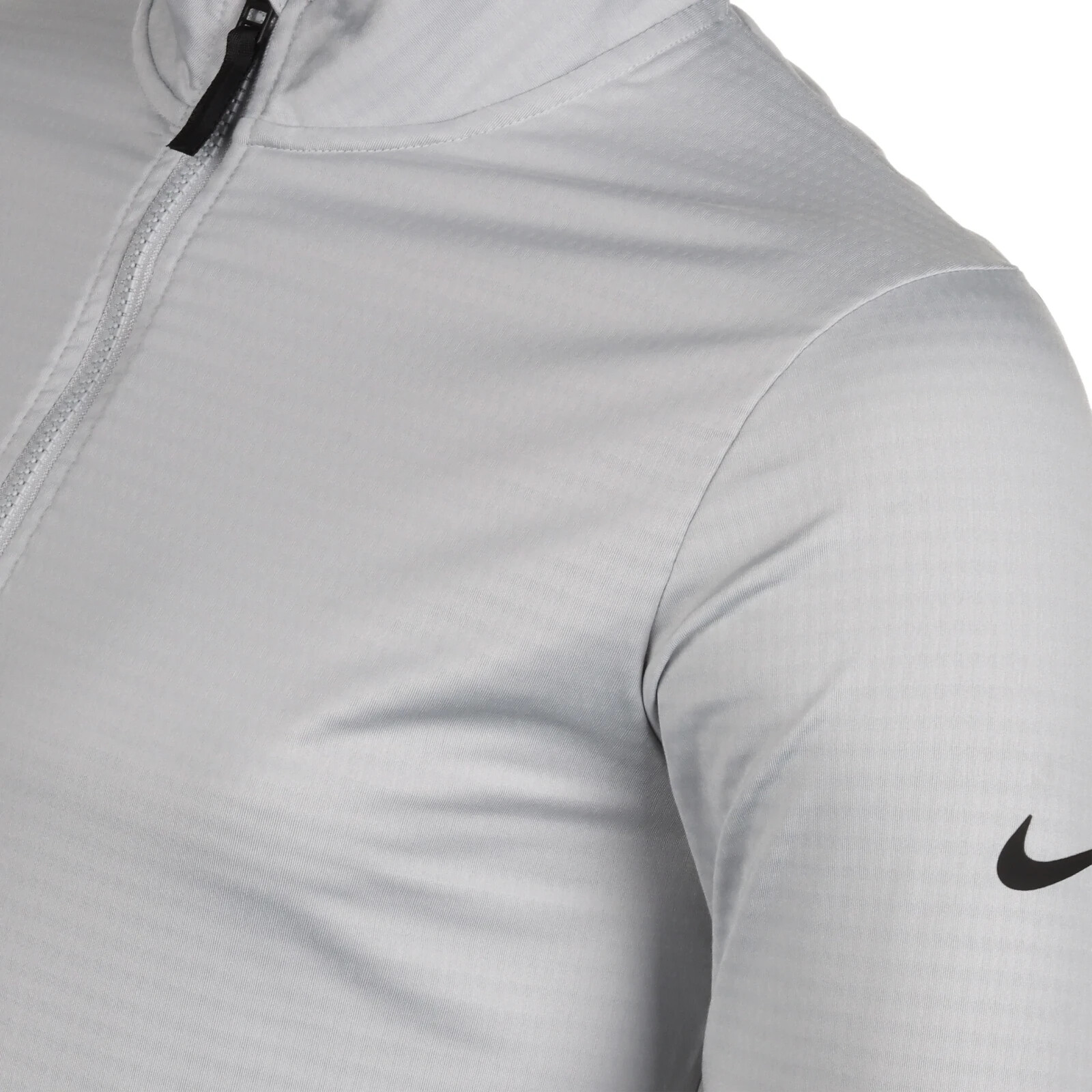NEW NIKE GOLF VICTORY HALF-ZIP PULLOVER TOP SMOKE GREY/BLACK FD5837-077 SZ SM-T gallery