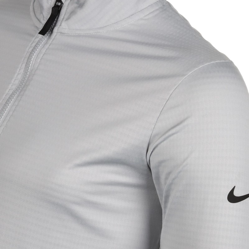 NEW NIKE GOLF VICTORY HALF-ZIP PULLOVER TOP SMOKE GREY/BLACK FD5837-077 SZ SM-T gallery