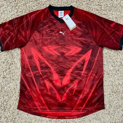PUMA Men’s PUMATECH All-Over Print Relaxed Soccer Jersey, Choose Size M / L