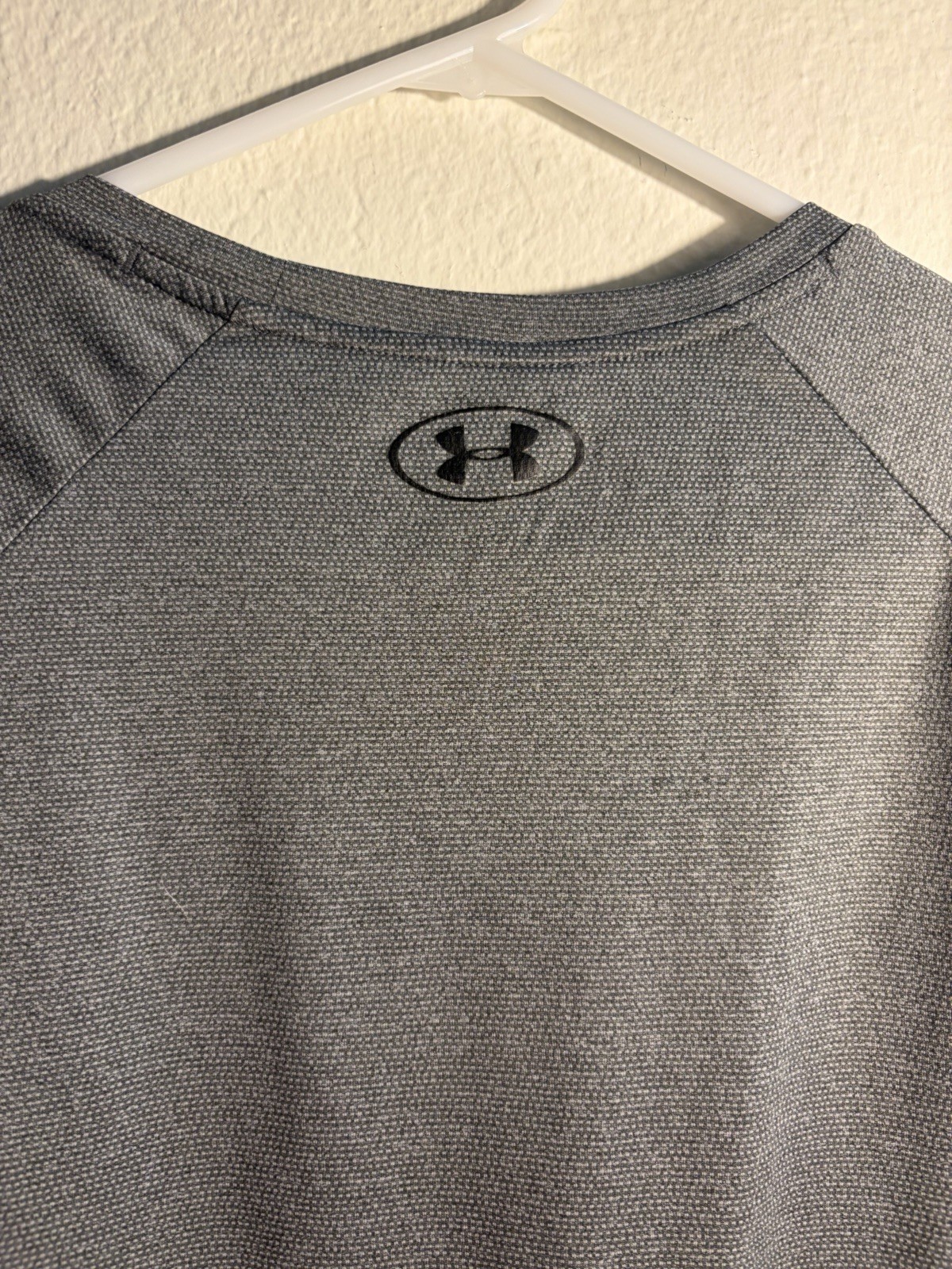 Under Armour Men's the Tech Tee T-Shirt Grey, Short Sleeve, Size XL gallery