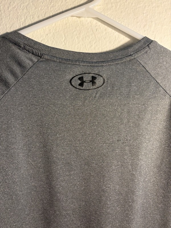 Under Armour Men's the Tech Tee T-Shirt Grey, Short Sleeve, Size XL gallery