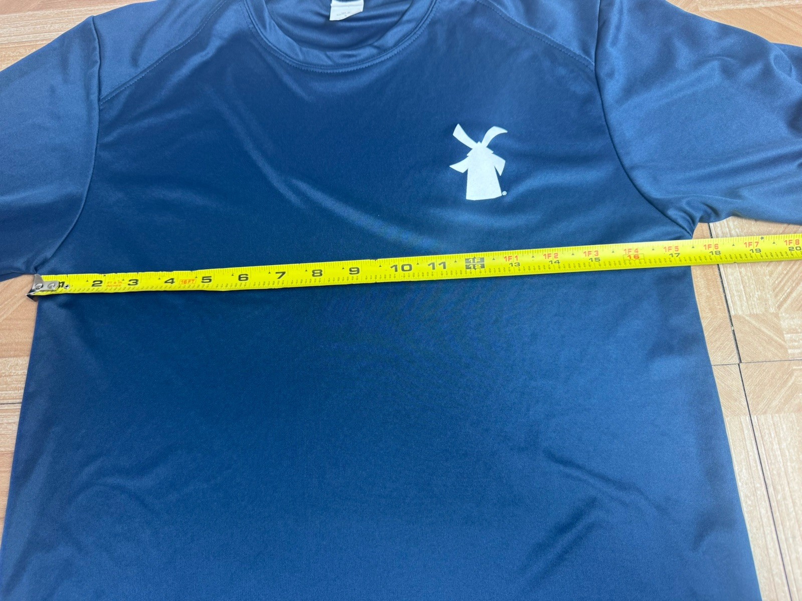 Paragon Dutch Bros Shirt Mens Small Blue Long Sleeve UPF 50 Sun Protection gallery