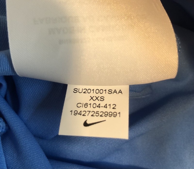 Nike PRO ELITE Team Botswana Track & Field Running Shirt Size XXS Blue Rare gallery