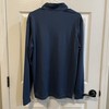 Adidas Golf Mens Medium Blue Space Dye 1/4 Zip Pullover Performance Long Sleeve gallery