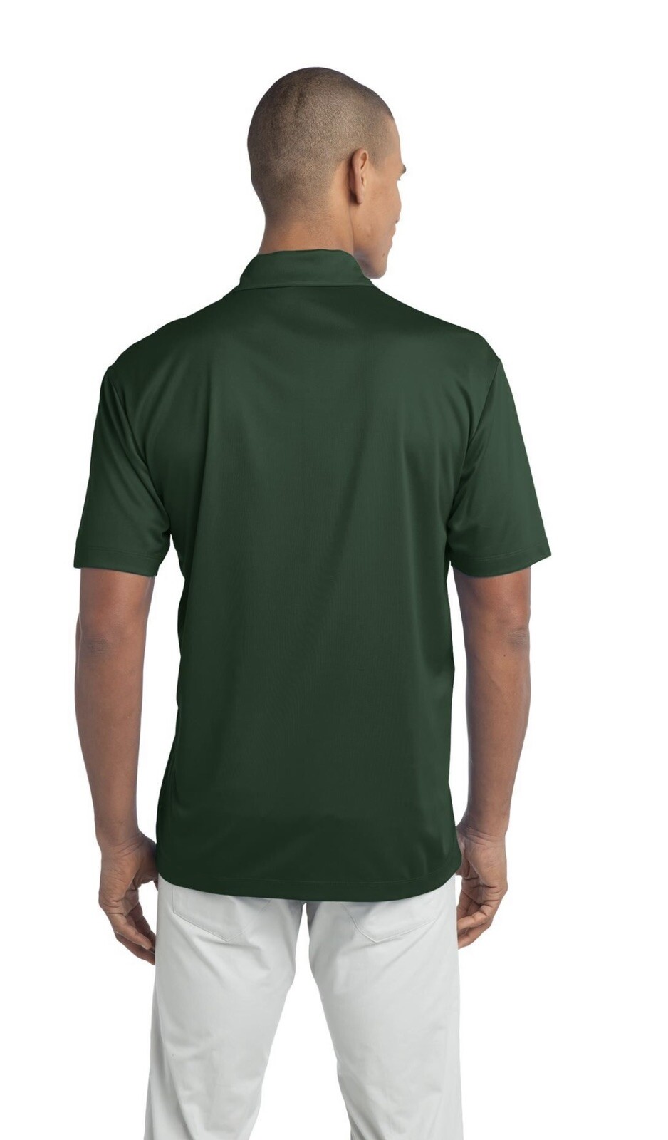 Port Authority Mens Short Sleeve Performance Polo Golf Shirt Size 2XL Green gallery