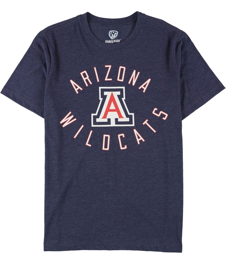 G-III Sports Mens Arizona Wildcats Graphic T-Shirt, Blue, Large