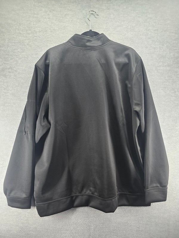 Clique Performance Half Zip Unisex Pullover Black Size 2XL gallery