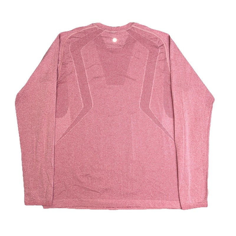 Lululemon Mens Metal Vent Tech Athletic Long Sleeve Dusty Rose Top Medium gallery