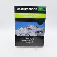 Weatherproof Performance Base Layer Long Sleeve Crew Men’s Size XL (46-48) NIP