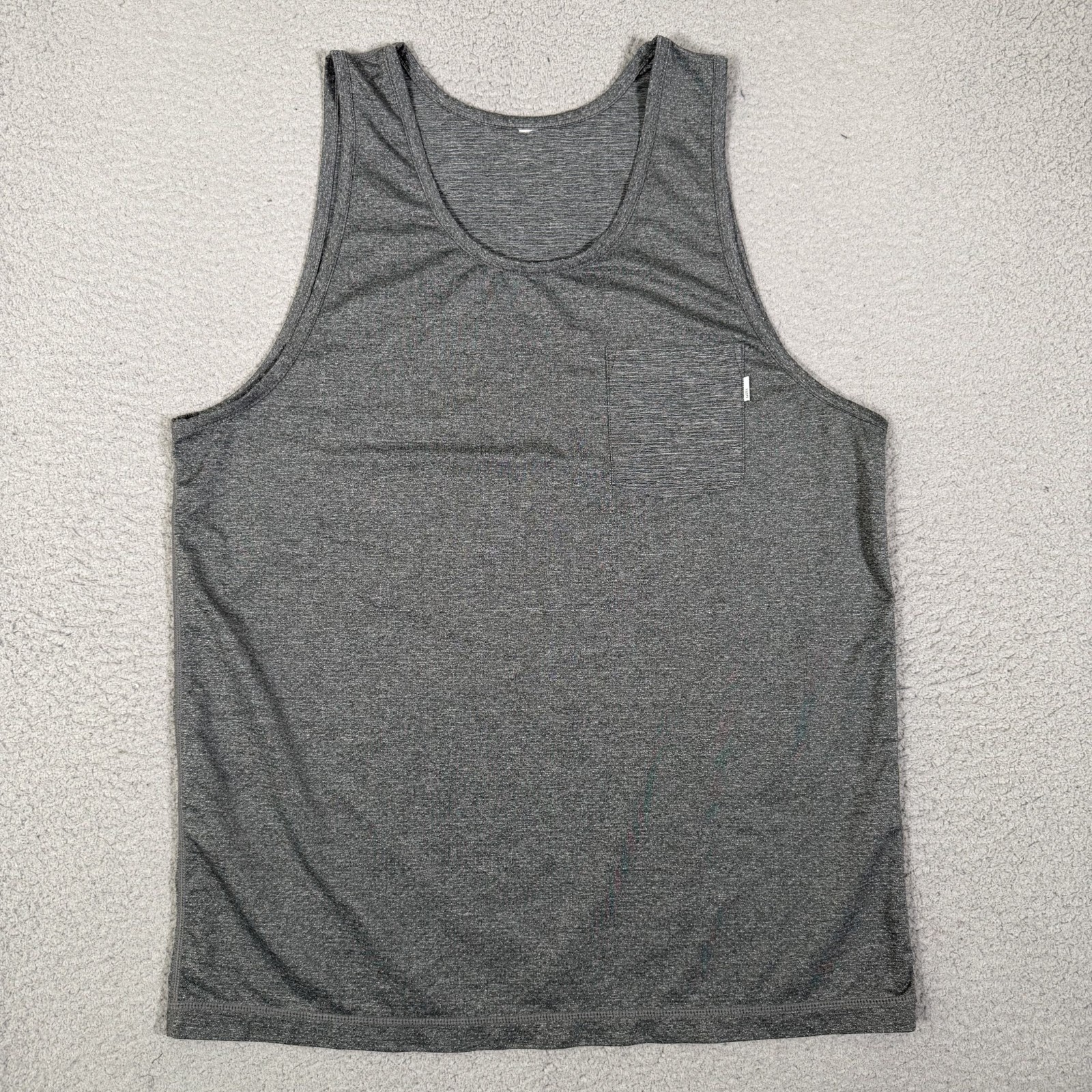 Vuori Shirt Mens Medium Gray Tradewind Performance Stretch Gym Workout Crossfit gallery