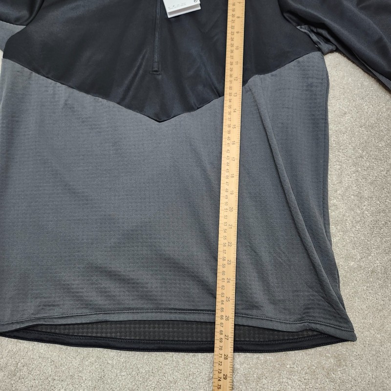 Nike Men Medium Winterized Running Half Zip Anthracite Black HV2671-060 gallery