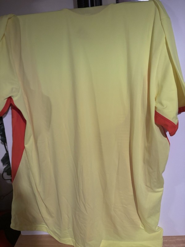 Adidas AdiZero ForMotion Tennis Crew Shirt Men's XXL Orange Yellow gallery