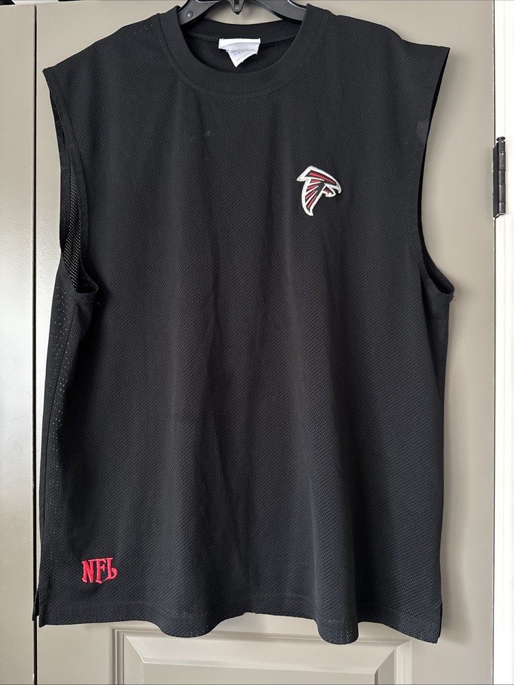 Atlanta Falcons Tank Solid Sleeveless Practice Jersey NFL Men’s XL