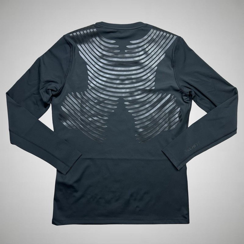 $120 Adidas Techfit Control Rheon Black Training Shirt Men's Size XL HS9814 NEW gallery