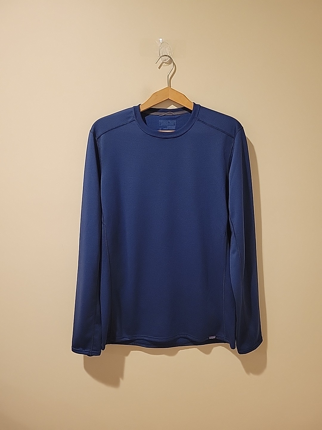 Patagonia Capilene Midweight Shirt Mens M Blue Thermal Long Sleeve Base Layer gallery