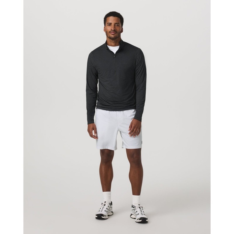 NWT Vuori Ease Performance Half Zip 2.0 Pullover Mens Large Gray gallery