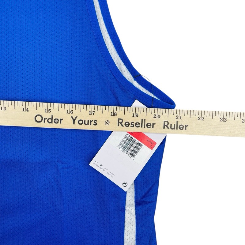 Nike Dri-FIT Basketball Jersey Reversible Men Lg Practice Blue White DN5212-494 gallery