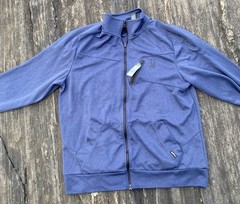 Spyder Active Men’s Proweb Stretch Full Zip Pullover Blue