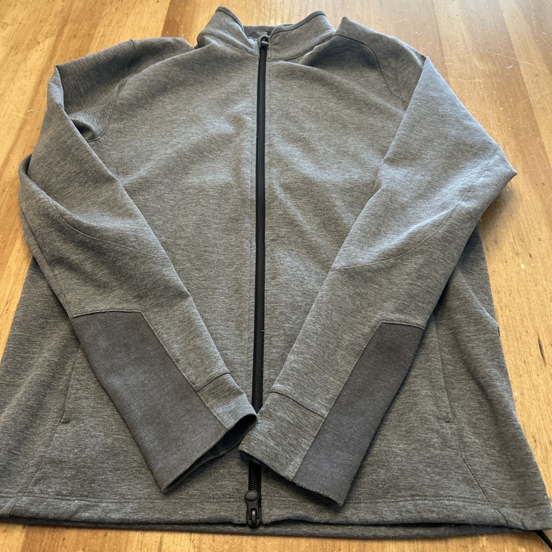 Greyson Performance Full Zip Sequoia Jacket Men’s Small Gray Excellent Condition gallery