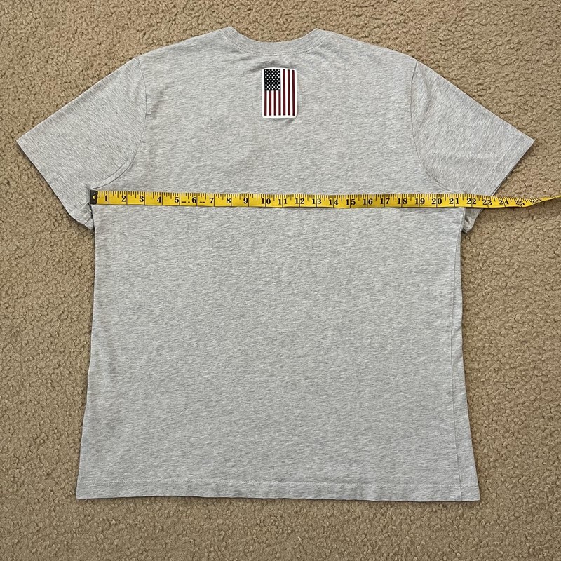 Team USA Nike Mens Winter Olympics T Shirt Gray Size Large gallery