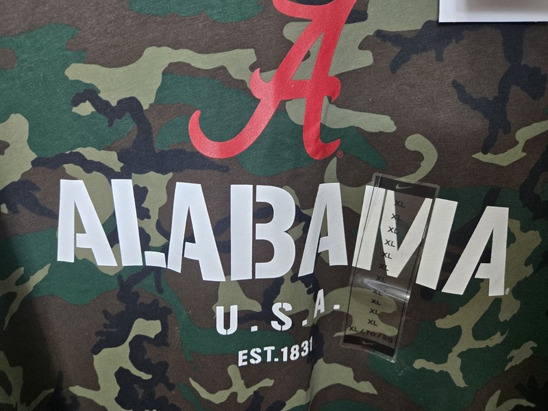 Nike Patriotic Shirt Alabama Crimson Tide XXL Performance Active Camo Dri-Fit gallery