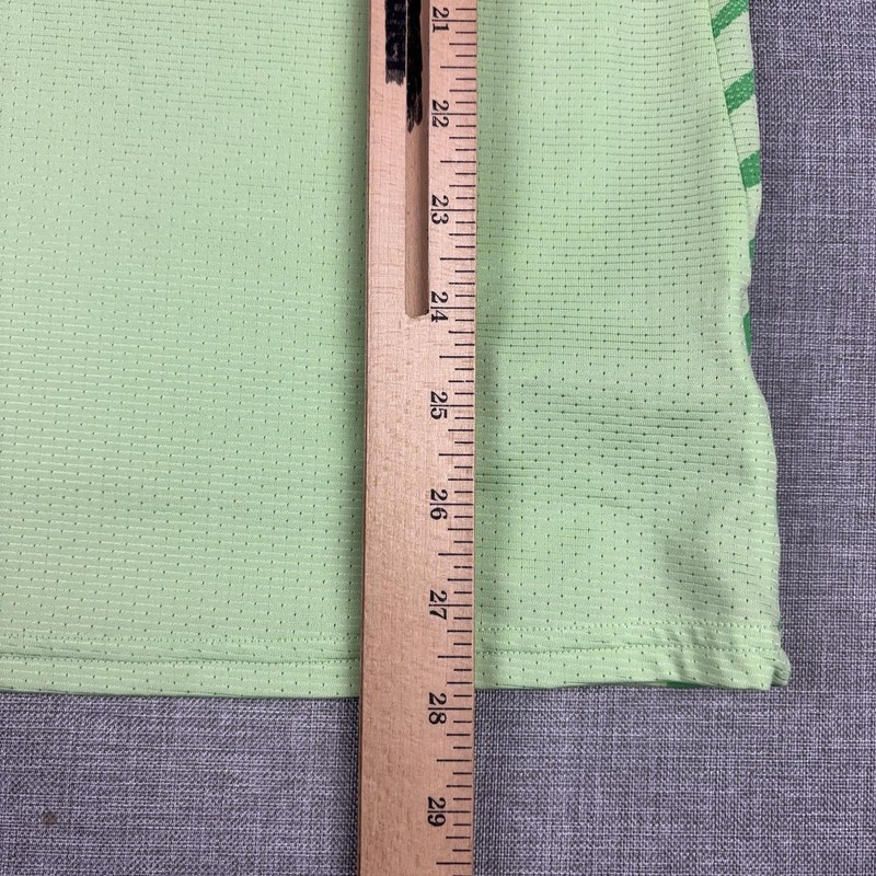 Gymshark Tank Top Mens Medium Green Sleeveless Mesh Running Training Athletic gallery