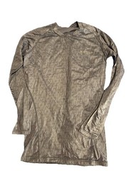 Tesla Long Sleeve Training Shirt Sports Gear, Size M Gray