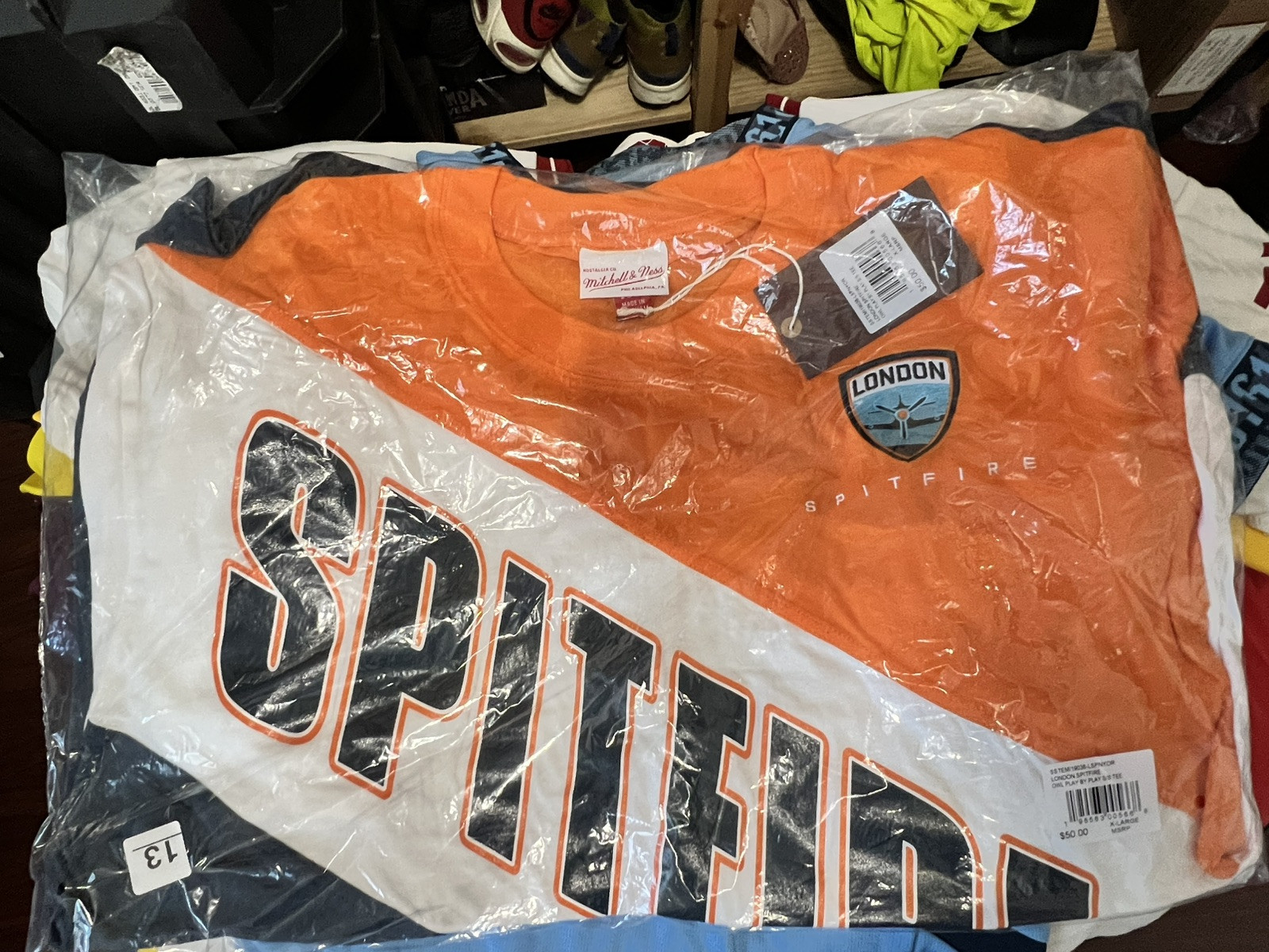 Mitchell Ness Spitfire Jersey Overwatch League Gaming London gallery