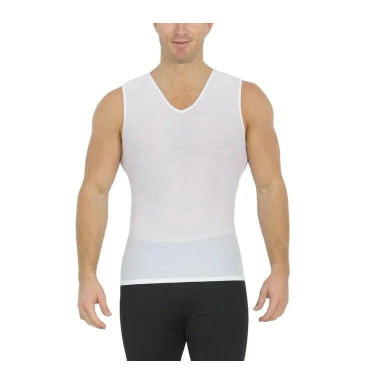 Insta Slim 180VSOON1 Power Mesh Compression Sleeveless V- Neck Tank Size: Medium gallery