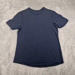 Lululemon Classic T-Shirt Mens Small Blue Short Sleeve Casual Soft Lounge