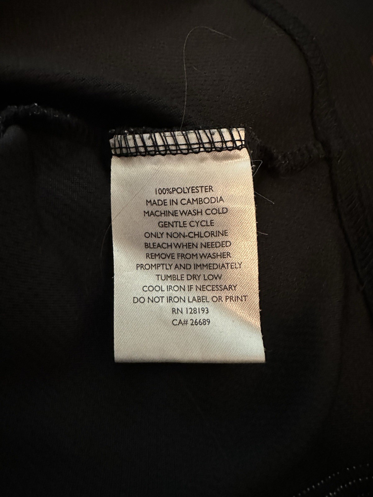 PING Ranger Sensorcool Mens Large Black Quarter Zip Pullover Golf Top gallery