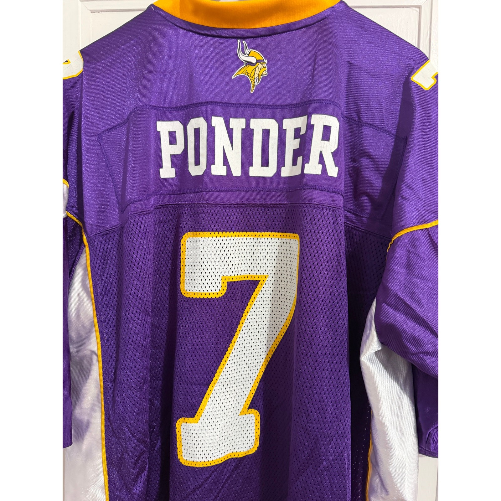 Throwback Christian Ponder Minnesota Vikings Jersey Size XXL gallery
