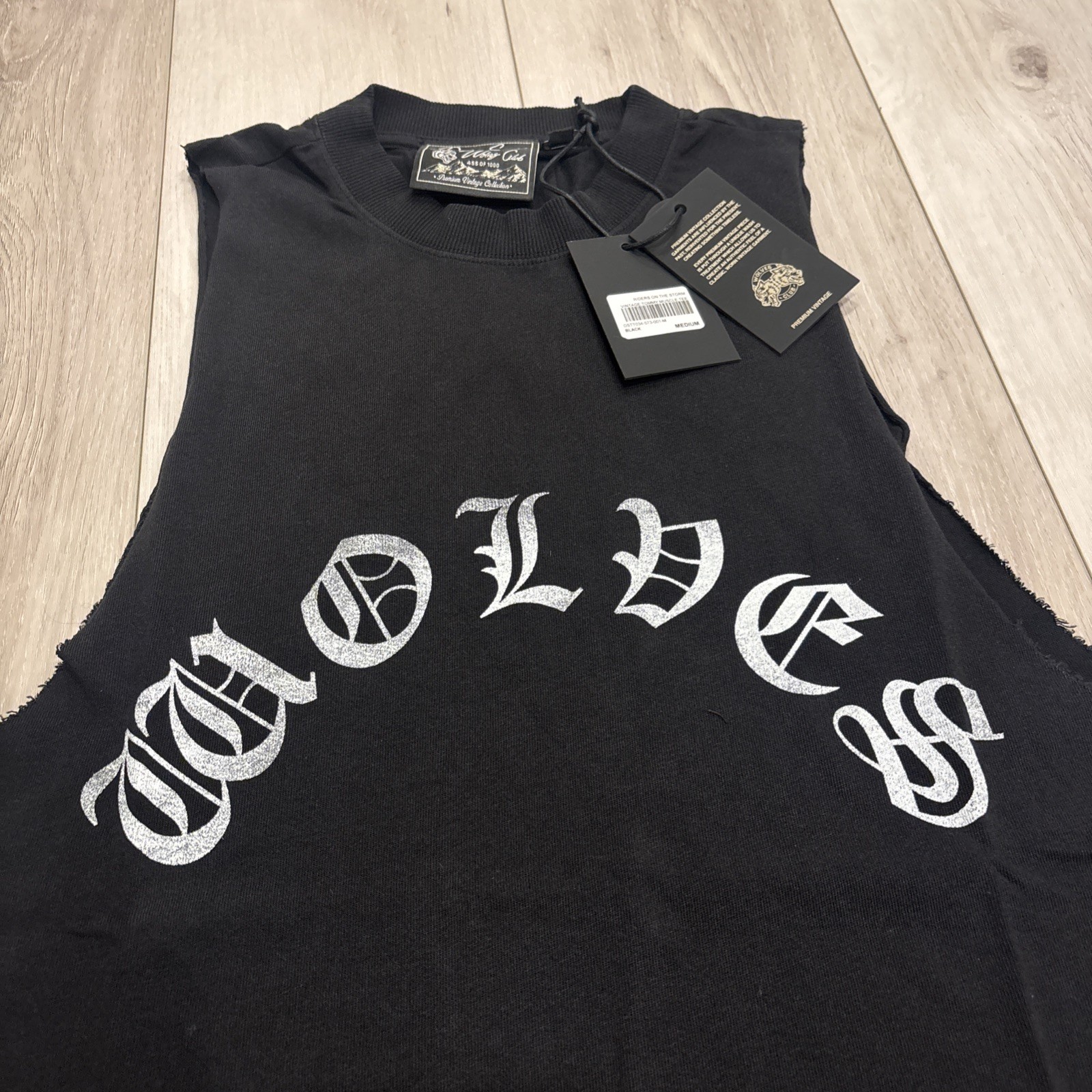 Darc Sport Riders On A Storm Premium Vintage Tommy Muscle Cutoff Tank Top Medium gallery