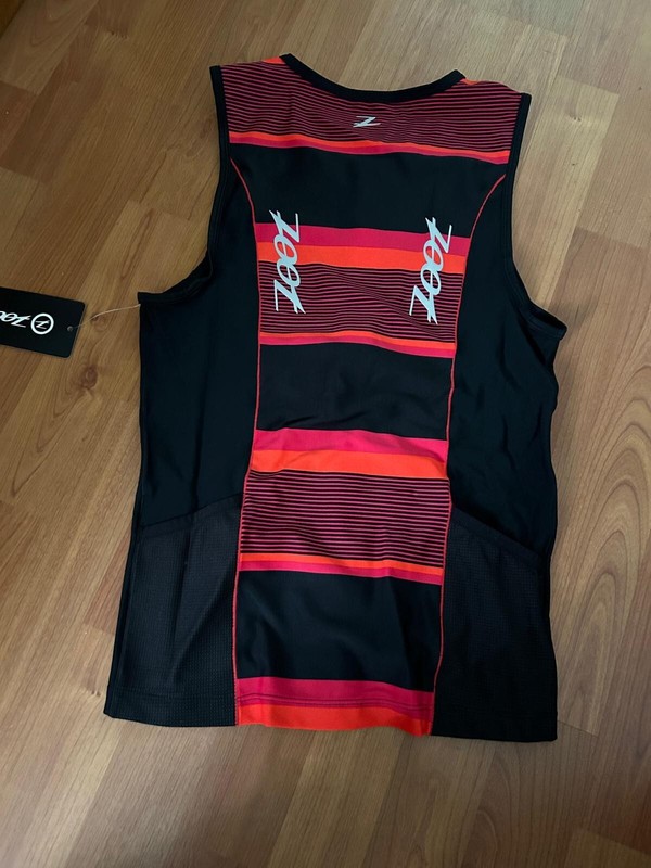 Zoot Men's Performance Full Zipper Tri Tank Small gallery