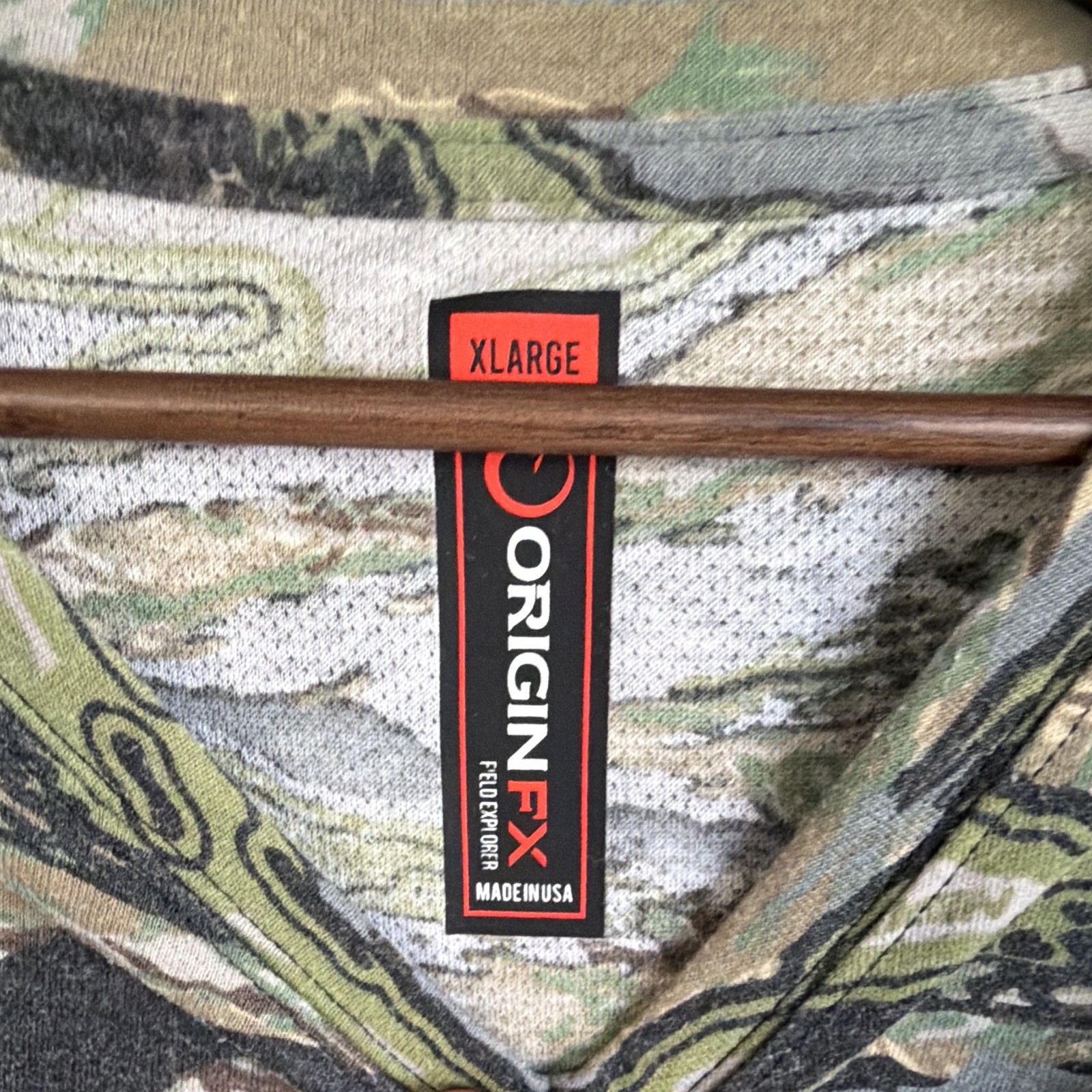Origin Origin FX Field Explore Alpha Camo Long Sleeve Crew Neck T-Shirt XL USA gallery
