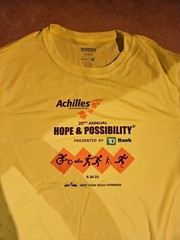 NYRR New Balance Men’s Achilles Run T-Shirt Large 2022
