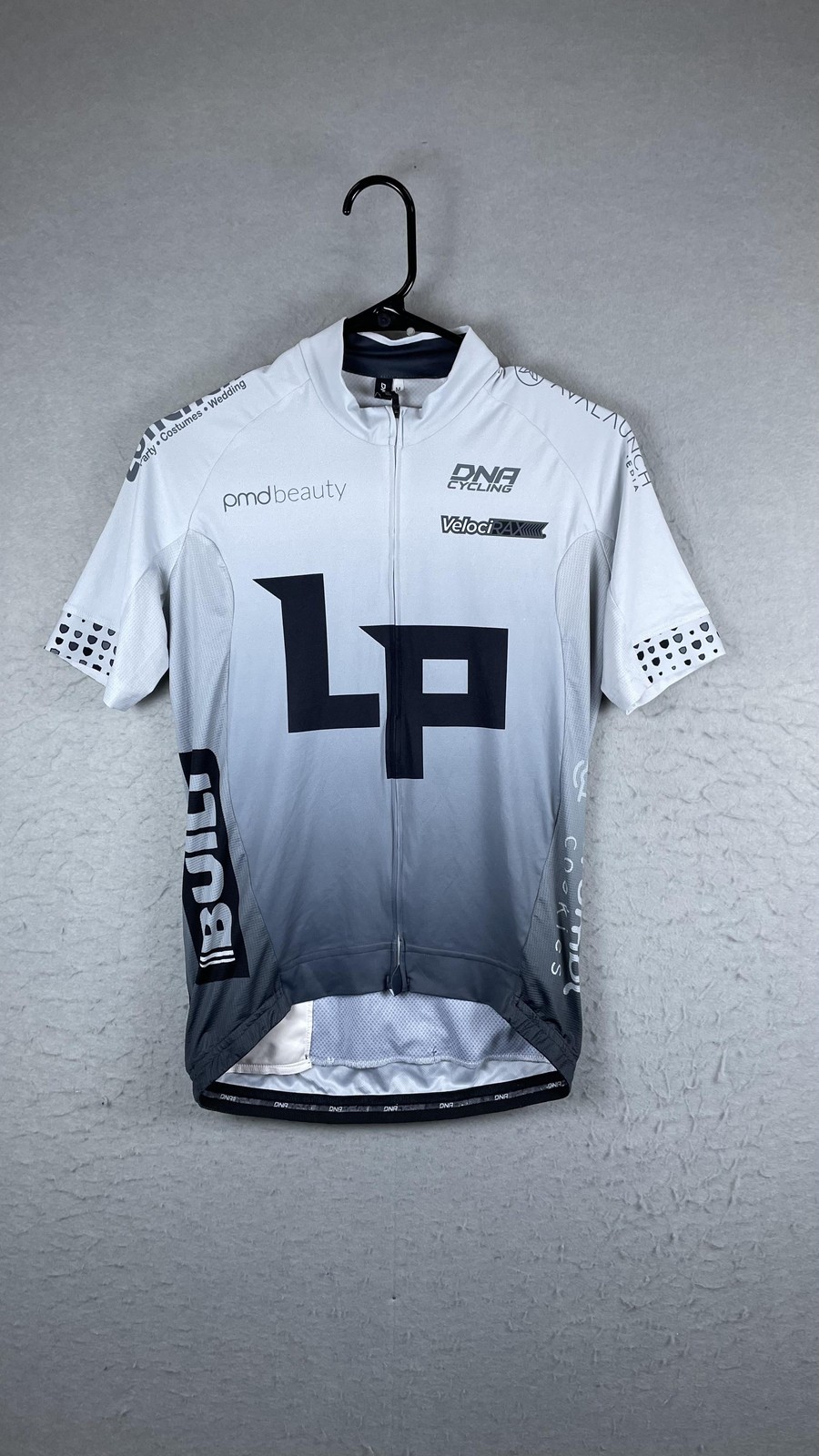 DNA Cycling Lone Peak Knight Riders Jersey Mens Medium Short Sleeve Full Zip gallery