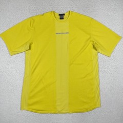 Nike Sphere Dry Training Shirt Mens 3XLT Yellow Short Sleeve Athletic Workout