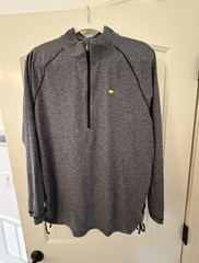 Masters Golf Magnolia Lane Women’s Gray 1/4 Zip Stretch Pullover