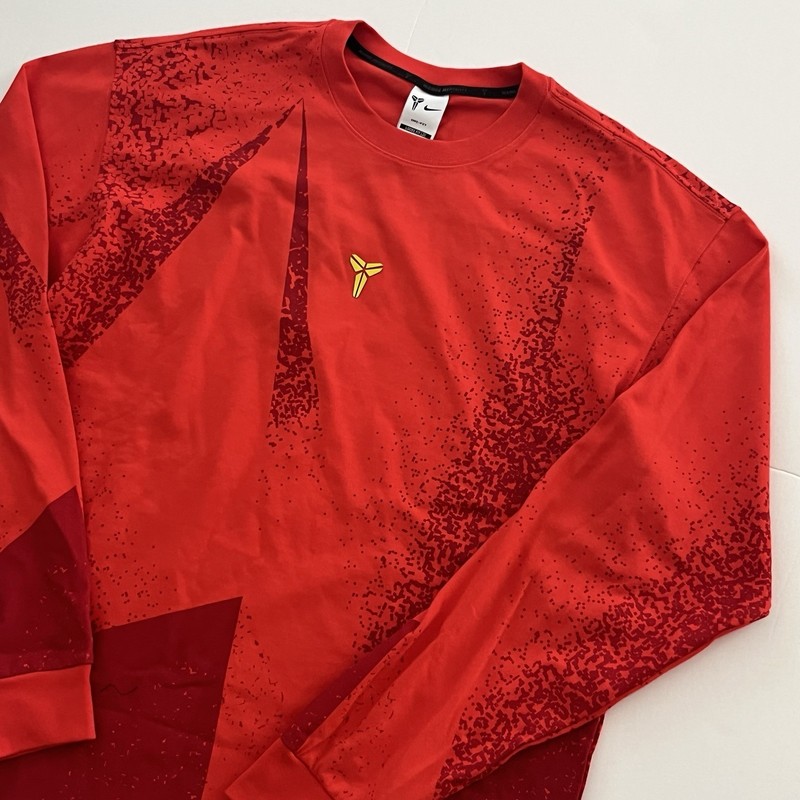 Nike Kobe Dri Fit Long Sleeve Basketball T-Shirt Mens Medium Tall M IF4883-696 gallery