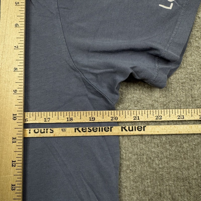 Outdoor Voices Men's Shirt Size S Gray Short Sleeve Work Out Performance Tee gallery