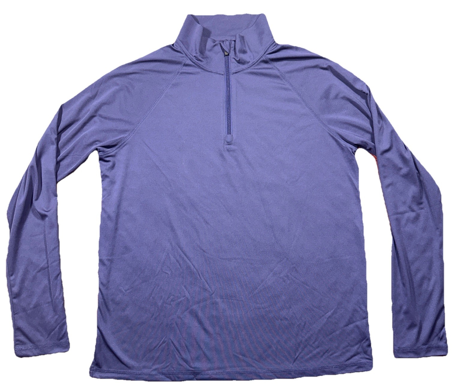 Alo Pullover Quarter Zip Mens Large Blue/purple Performance Long Sleeve gallery