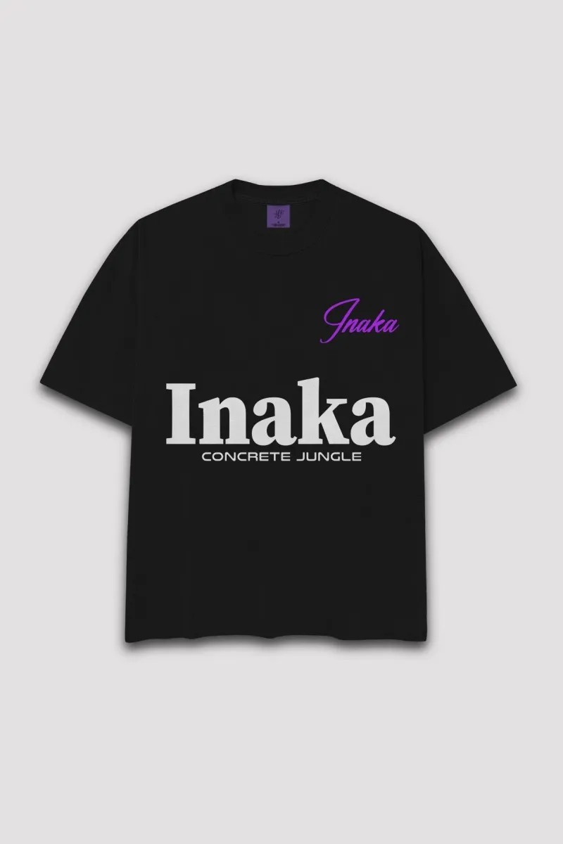 INAKA Power Gym T-Shirts – Black Tees – Concrete, Rose, Plain Logo – S–XXL gallery